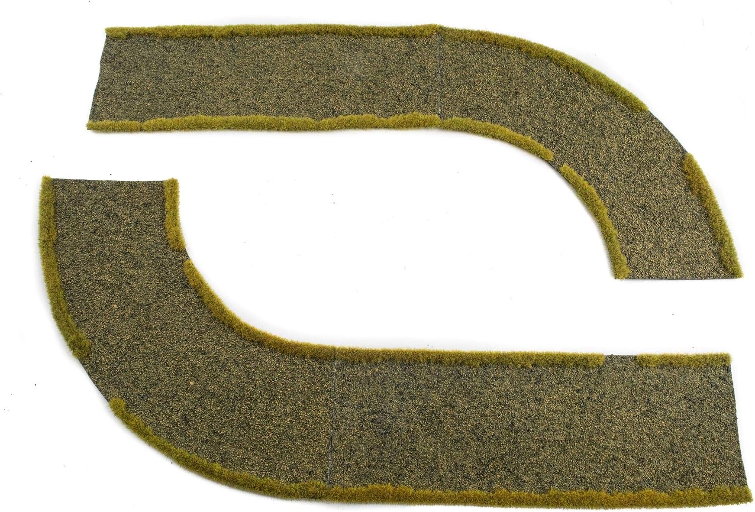War World Gaming Dirt Road Straight & Curved Sections - 28mm WW2 Wargaming Scenery Terrain Model Diorama