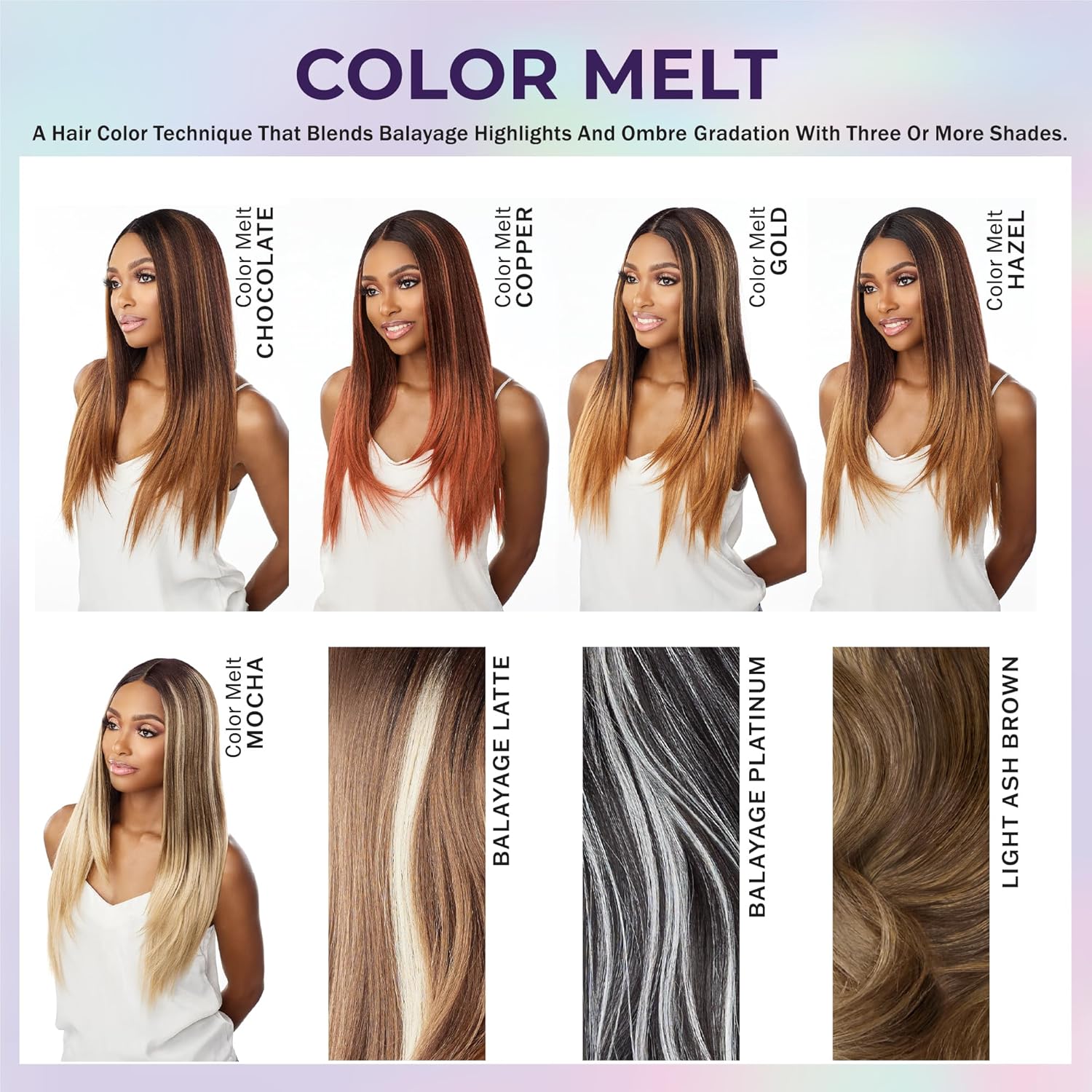 Sensationnel What Lace 13X6 Wigs - Keshila 20 Inch Human Hair Blend Lacefrontal Glueless Synthetic With Natural Density Preplucked Hairline (2 DARKBROWN)