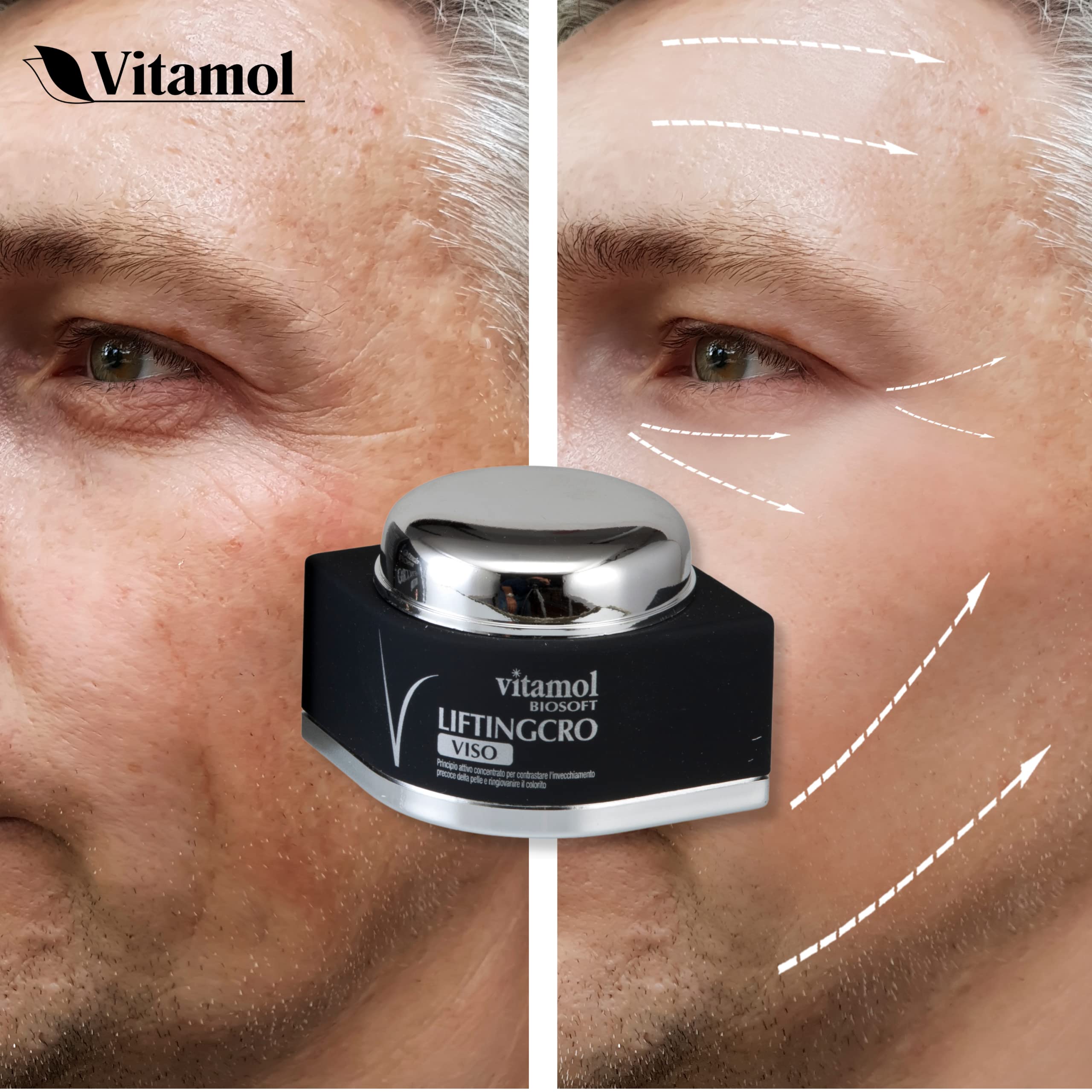 Vitamol Biosoft Lifting Cro Krem do twarzy, kuracja przeciwzmarszczkowa i przeciw niedoskonałościom - 50 ml.