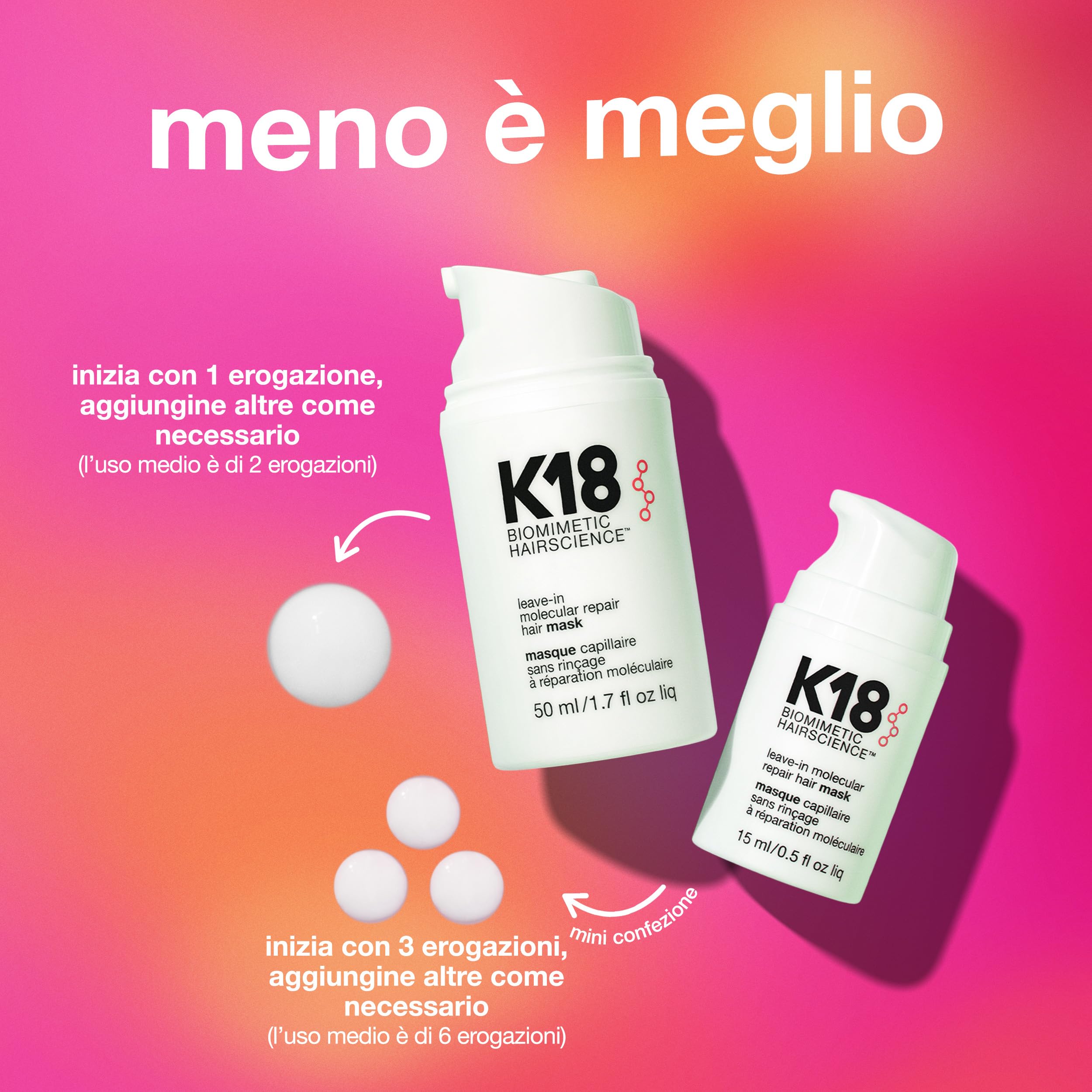 K18 Leave-In Molecular Repair Hair Mask
