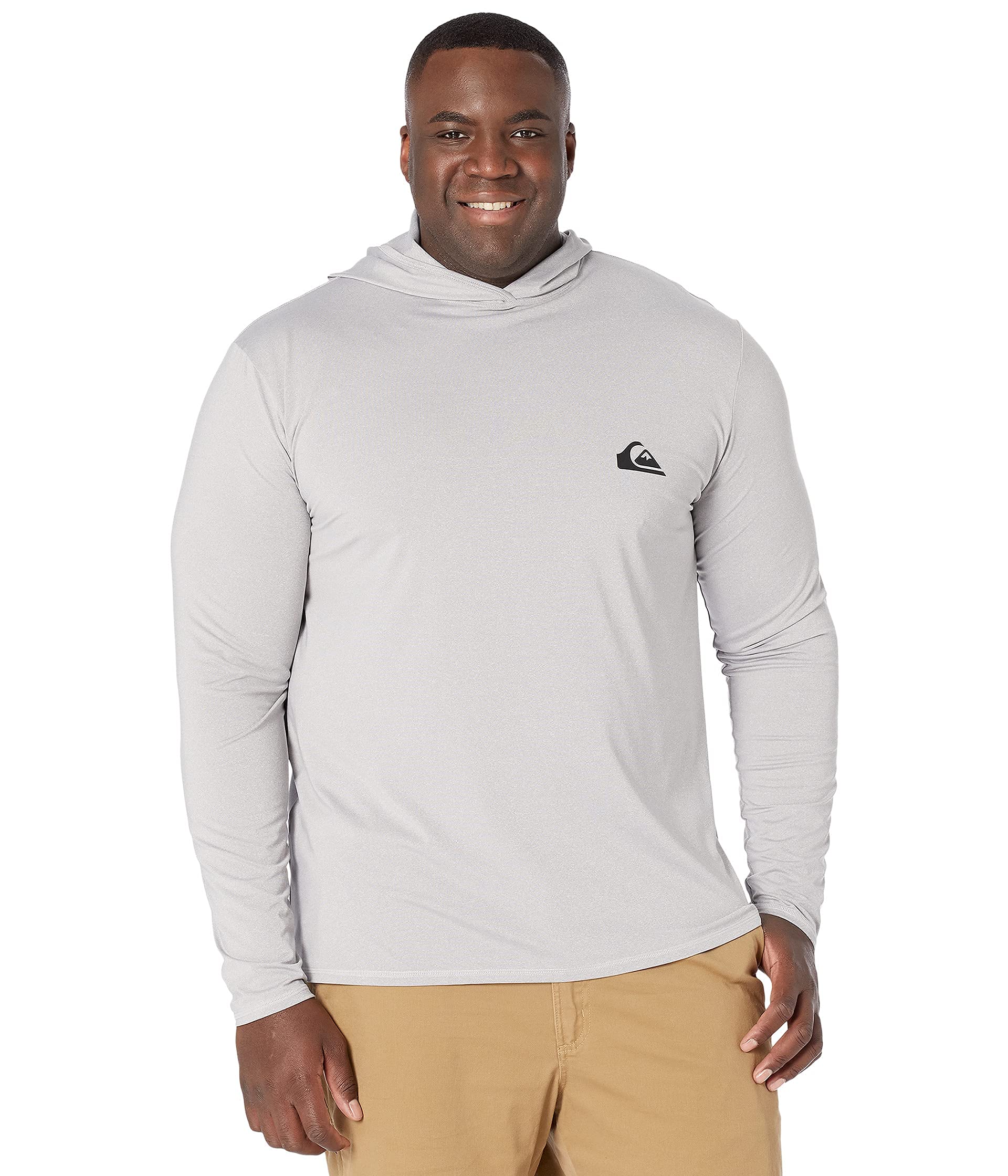 Quiksilver Rash Guard — koszulka Mężczyźni Dredge Hooded Ls Hooded Long Sleeve Rashguard Shirt
