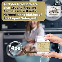 Vista 216 de Worldwide Nutrition Paquete: Tyler Candle Company Glamorous Wash Diva - Detergente líquido para ropa - Detergente para ropa Diva lavable a mano y a