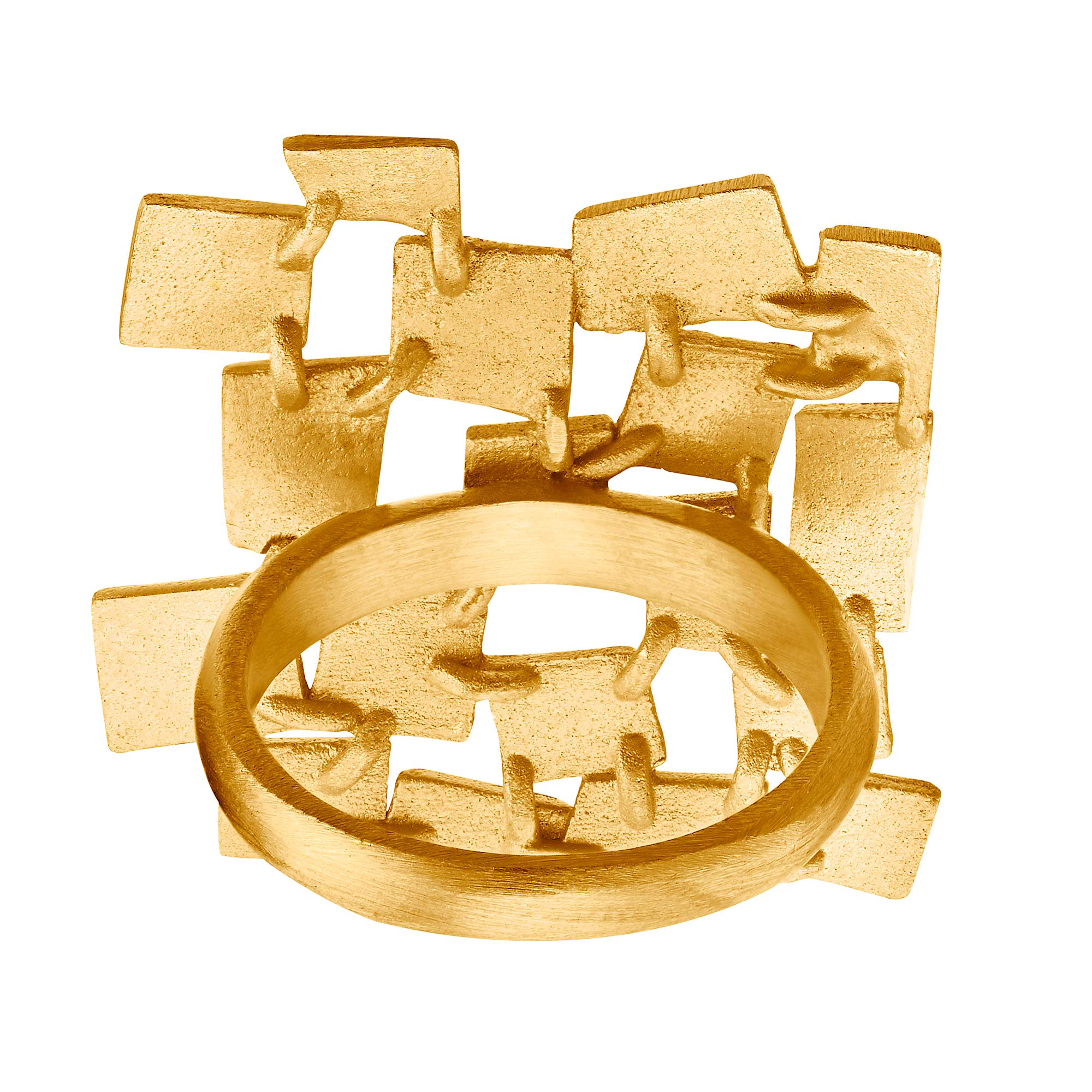 Heideman Ring Damen Partis Edelstahl matt