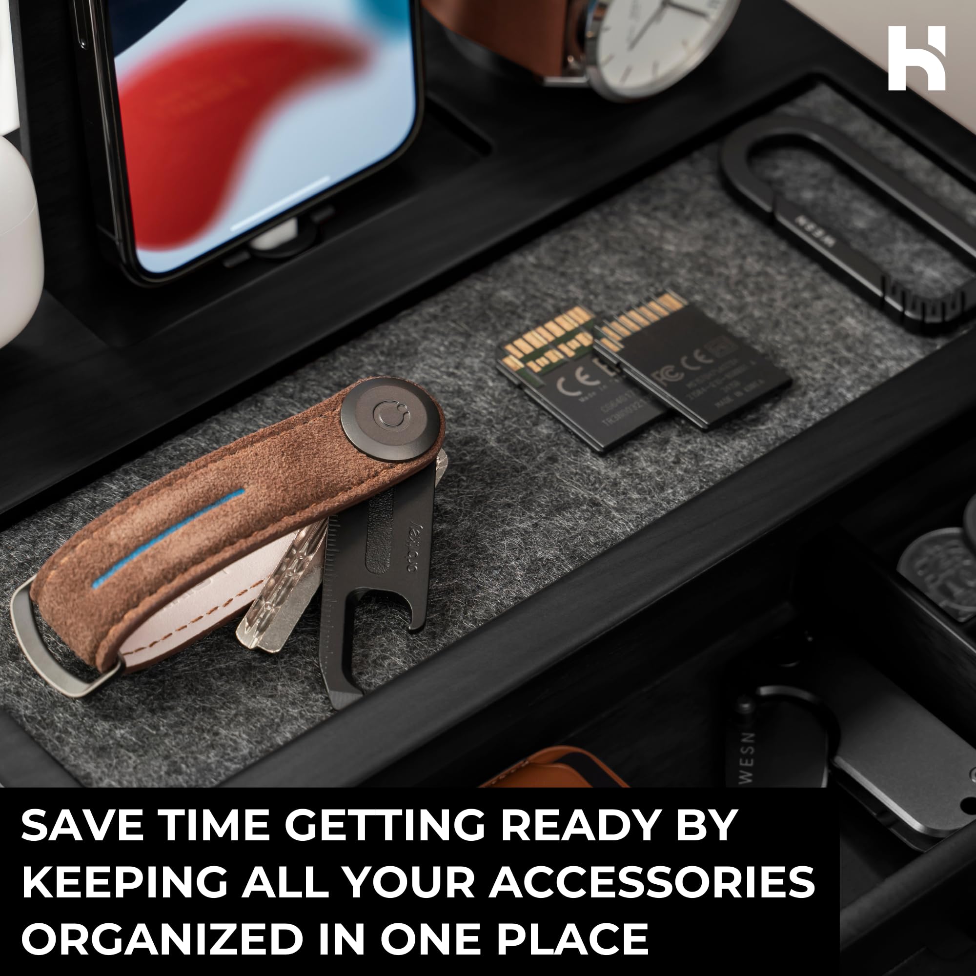 木製　ドッキングステーション ウォレットスタンド 時計　飾り Amazon.co.jp: 木製電話ドッキングステーション アッシュキーホルダー