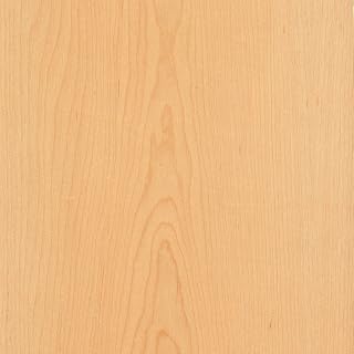Wood-All A-Grade Maple Paperback Veneer Sheet, Plain Sliced 24x96in, 10mil Thick - Ideal for Furniture Restoration