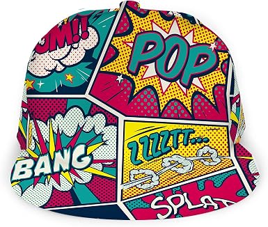WONDERTIFY Pop Art Comic Shout Baseball 