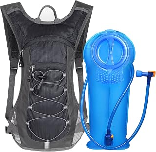 Unigear 2L Hydration Pack Backpack - Leakproof 70oz Bladder for Running, Hiking, Cycling, Climbing - Lightweight Durable