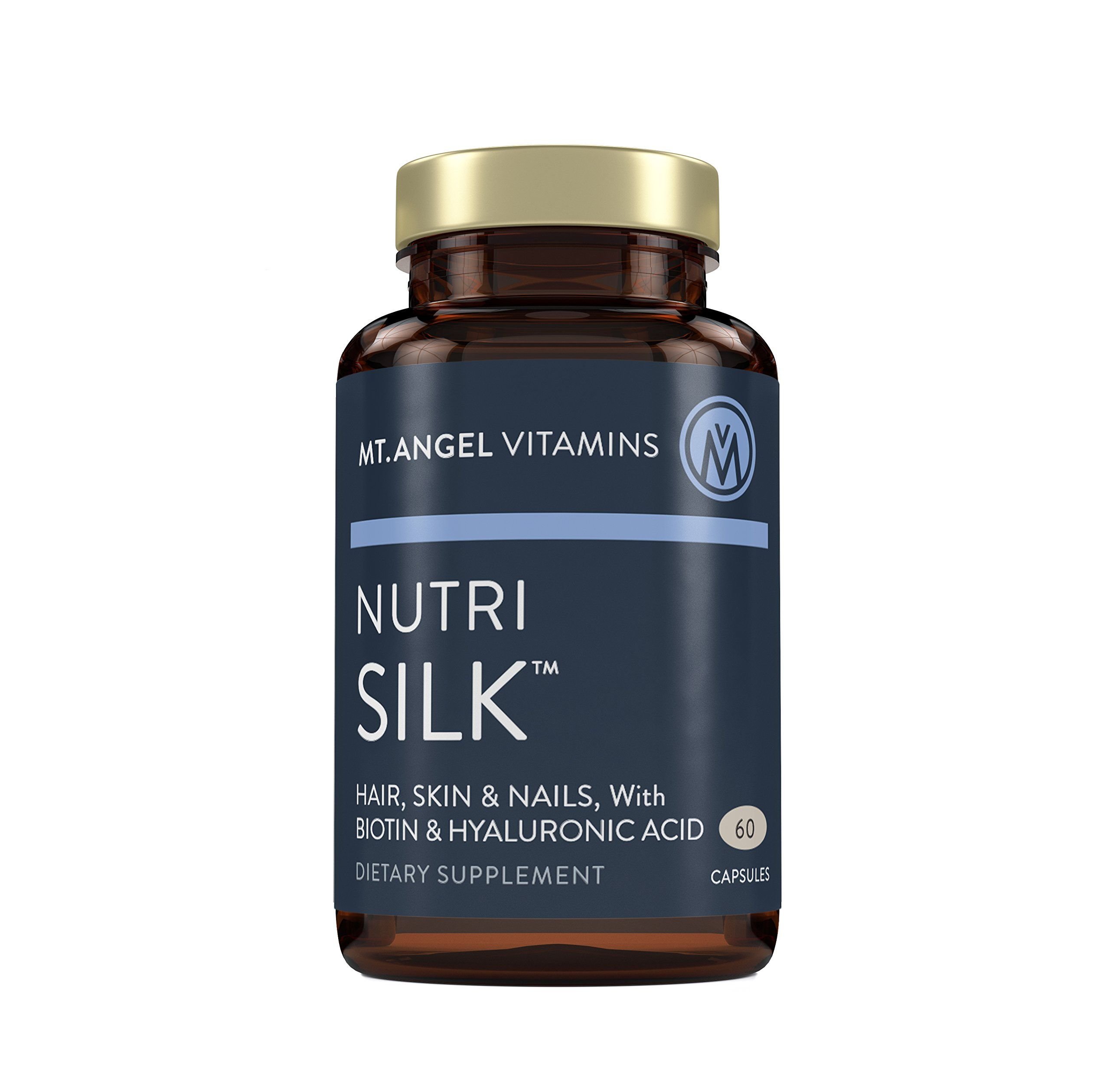 Mt. Angel VitaminsNutriSILK with Collagen Type 2, Biotin, Hyaluronic Acid, and B Vitamins