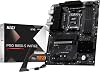 MSI PRO B850-S WIFI6E, AM5 Motherboard, DDR5 8200MHzOC, HDMI DP, 2x M.2, USB 10Gbps, 2.5G LAN, Wi-Fi 6E, ATX