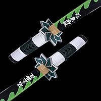 Vista 20 de ziqing Espada para cosplay de Demon Slayer hecha a mano, Katana de 31 pulgadas con múltiples estilos para elegir
