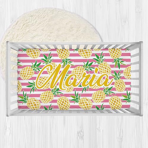 Miniatura 9 de Sábanas personalizadas para cuna de bebé con nombre, sábanas de colchón personalizadas para cuna para niños y niñas, sábanas bajeras para cuna,