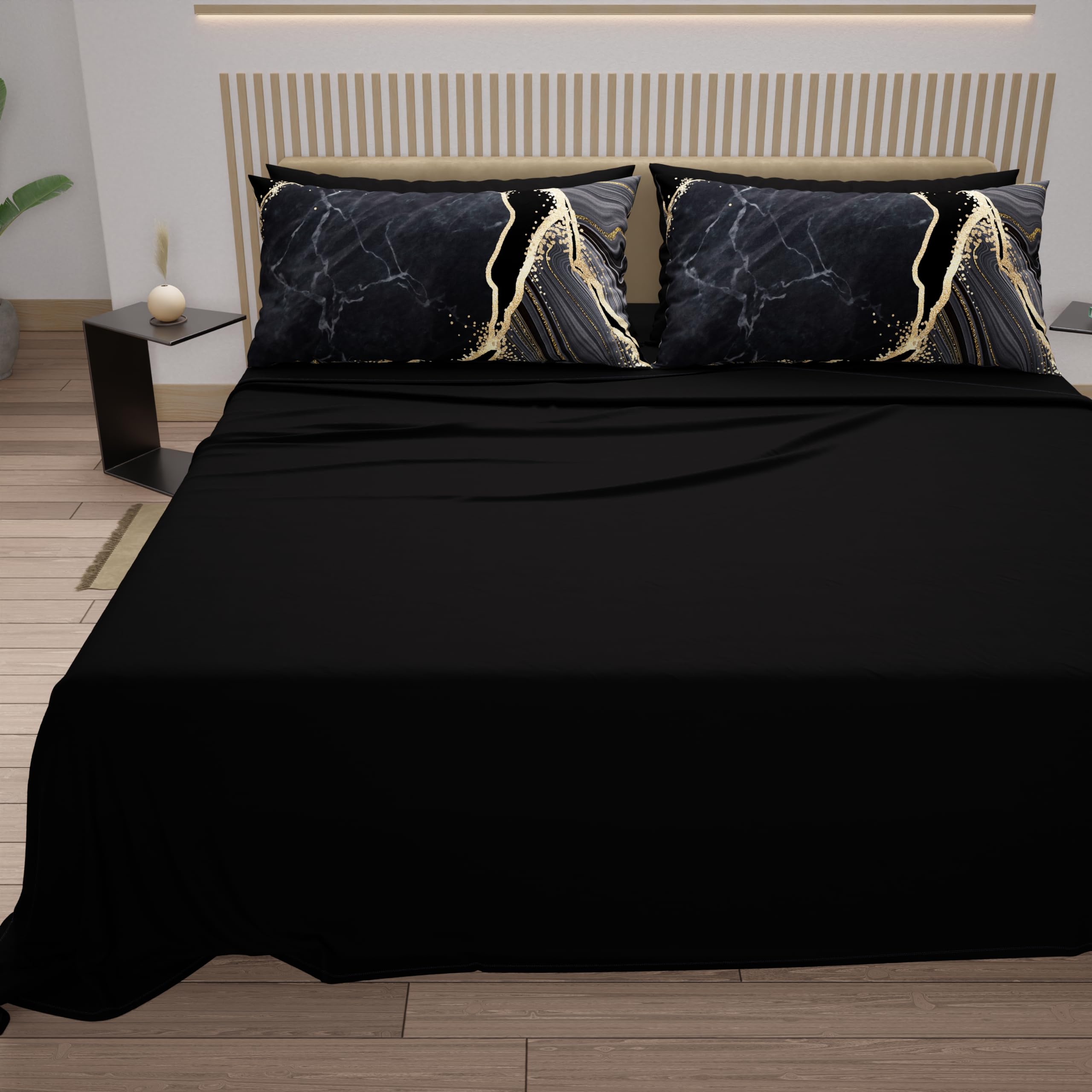 PETTI Artigiani Italiani, Cotton Sheets with Pillowcases in Digital Print - Image 4