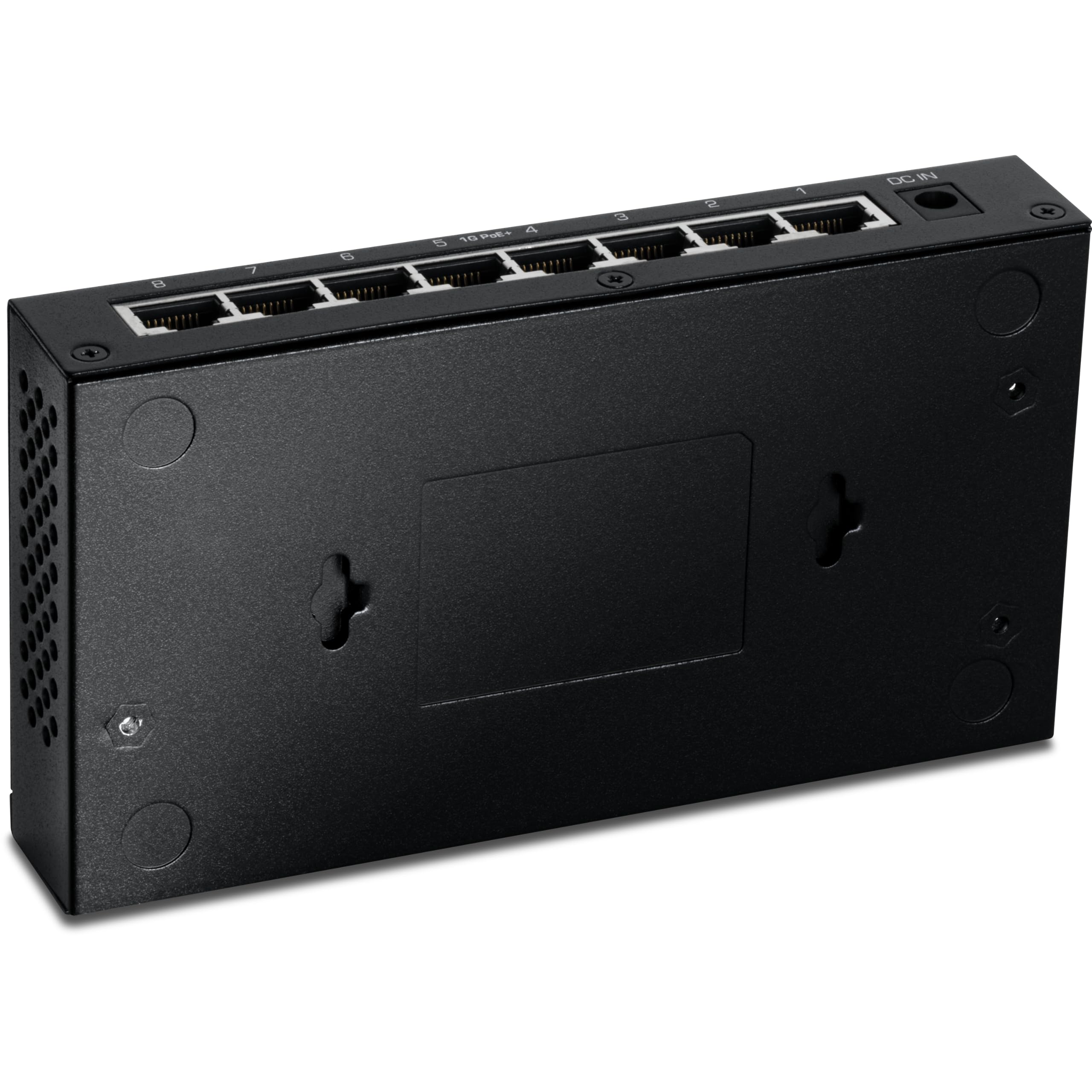 TRENDnet, TPE-TG82G, Switch Greennet Gigabit PoE+ a 8 porte, supporta più dispositivi, budget di 61 W, capacità di commutazione di 16 Gbps