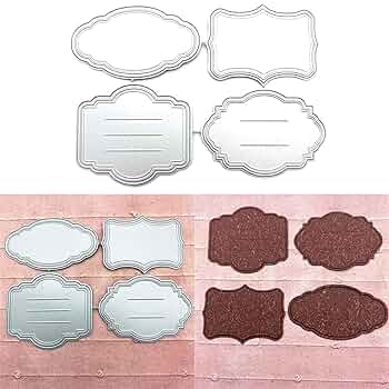 350【175】カッティングダイ　アルバムタイトル　メッセージカード Amazon | メッセージ ボード 金属ダイカット、カード作成