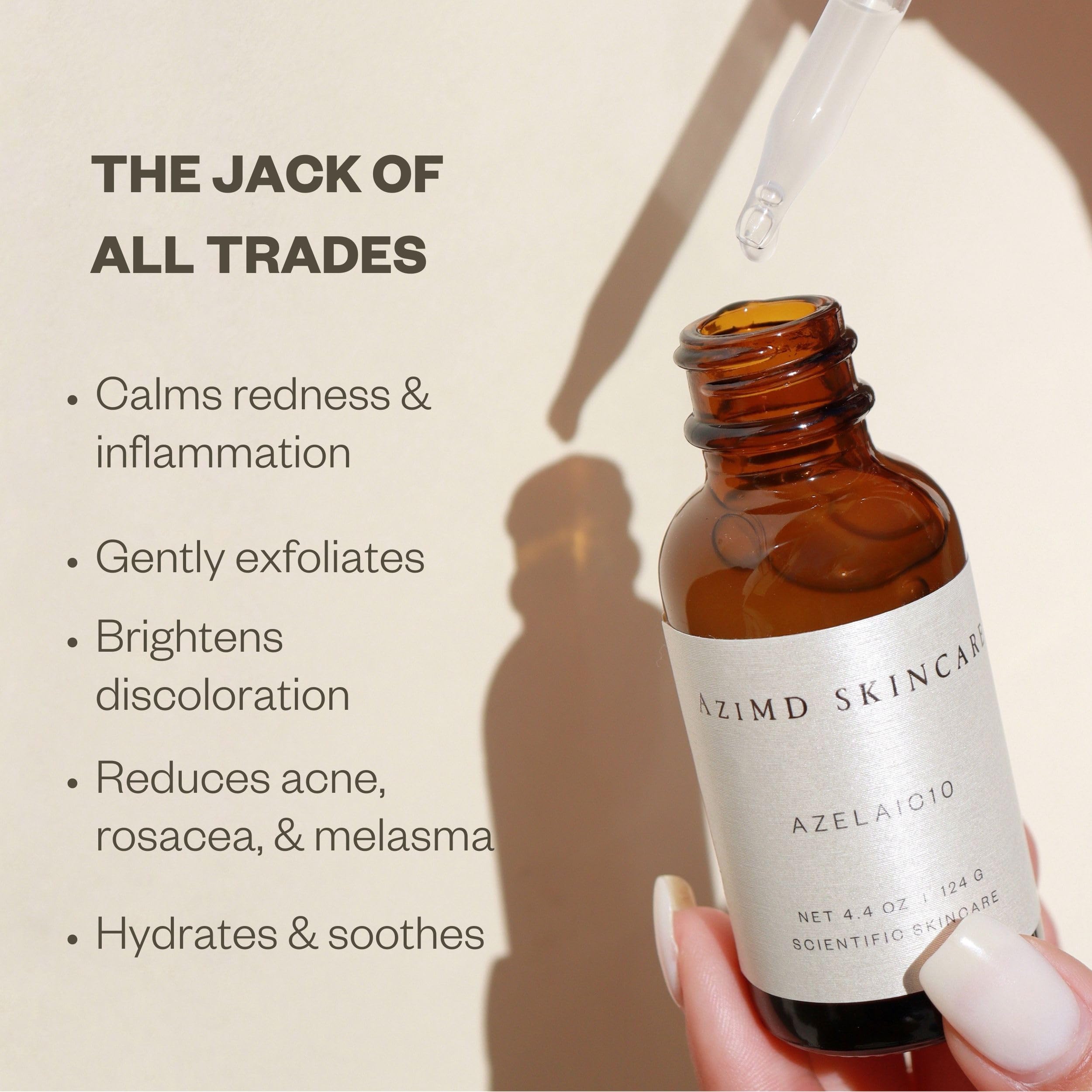 Amazon.com: AziMD Skincare Azelaic10 | Azelaic Acid 10% Serum with