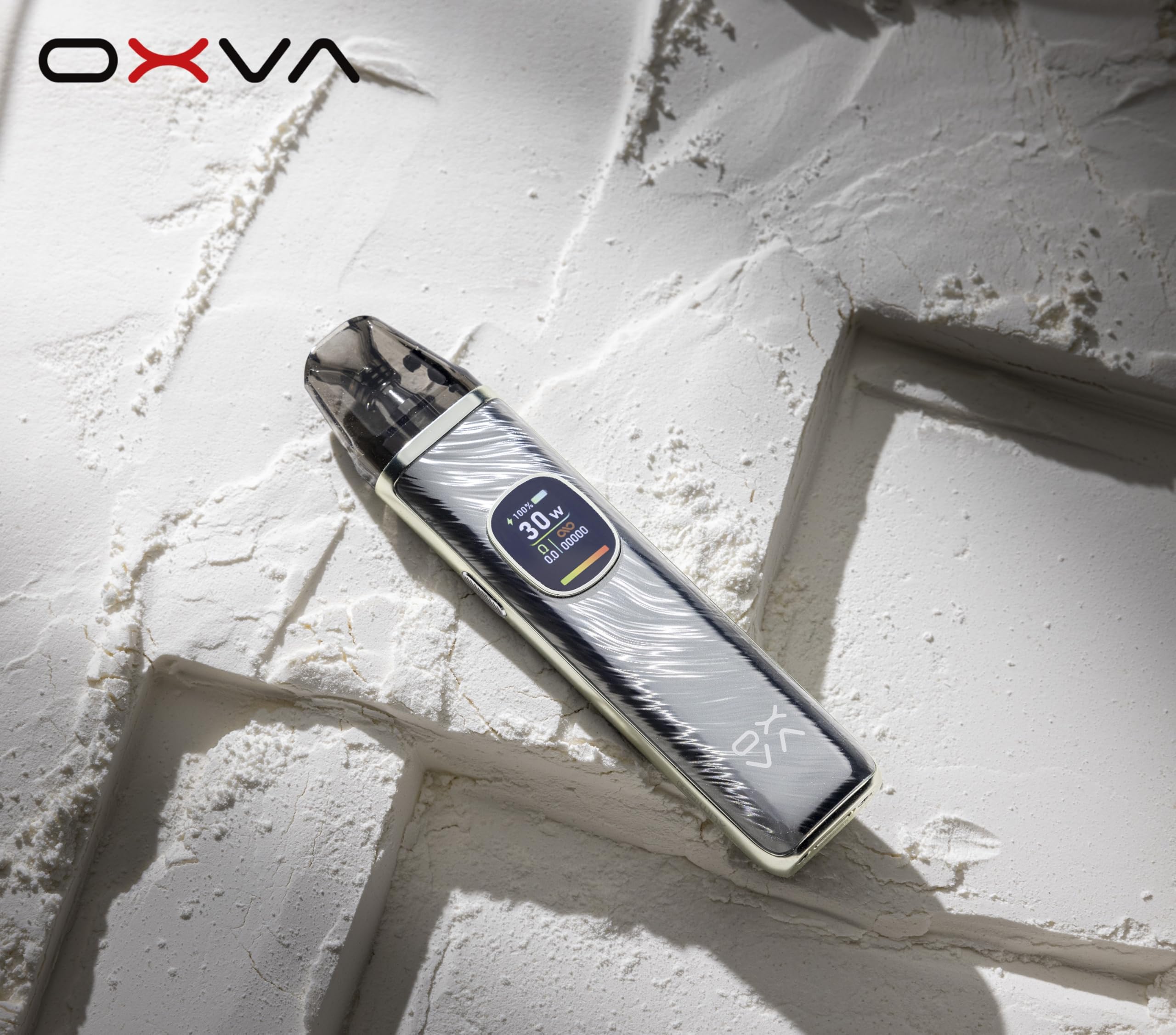 oxva xlim pro 2 platinum gray OXVA Xlim Pro 2 Platinum Gray Vape 1300mAh Pod-System