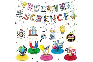 Science Mad Science Classroom Week Birthday Party Decorations
