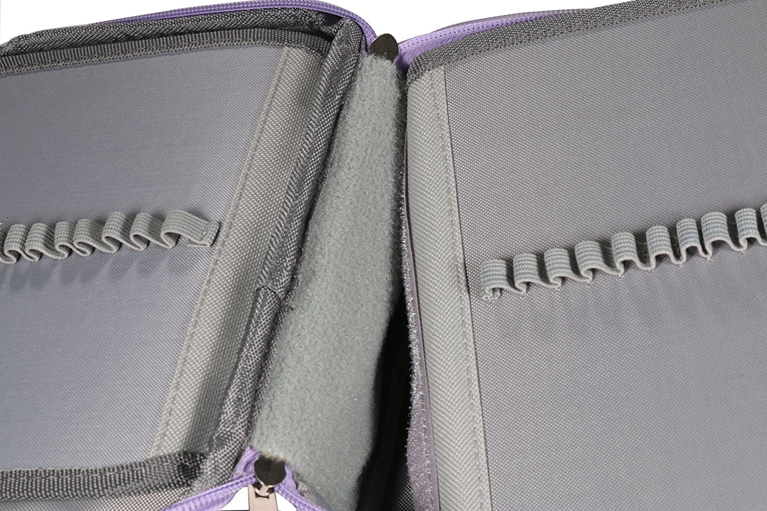 Meskbinf Federmäppchen Groß, Multifunktional – Als Stiftetasche Oder Kosmetiktasche, Violett