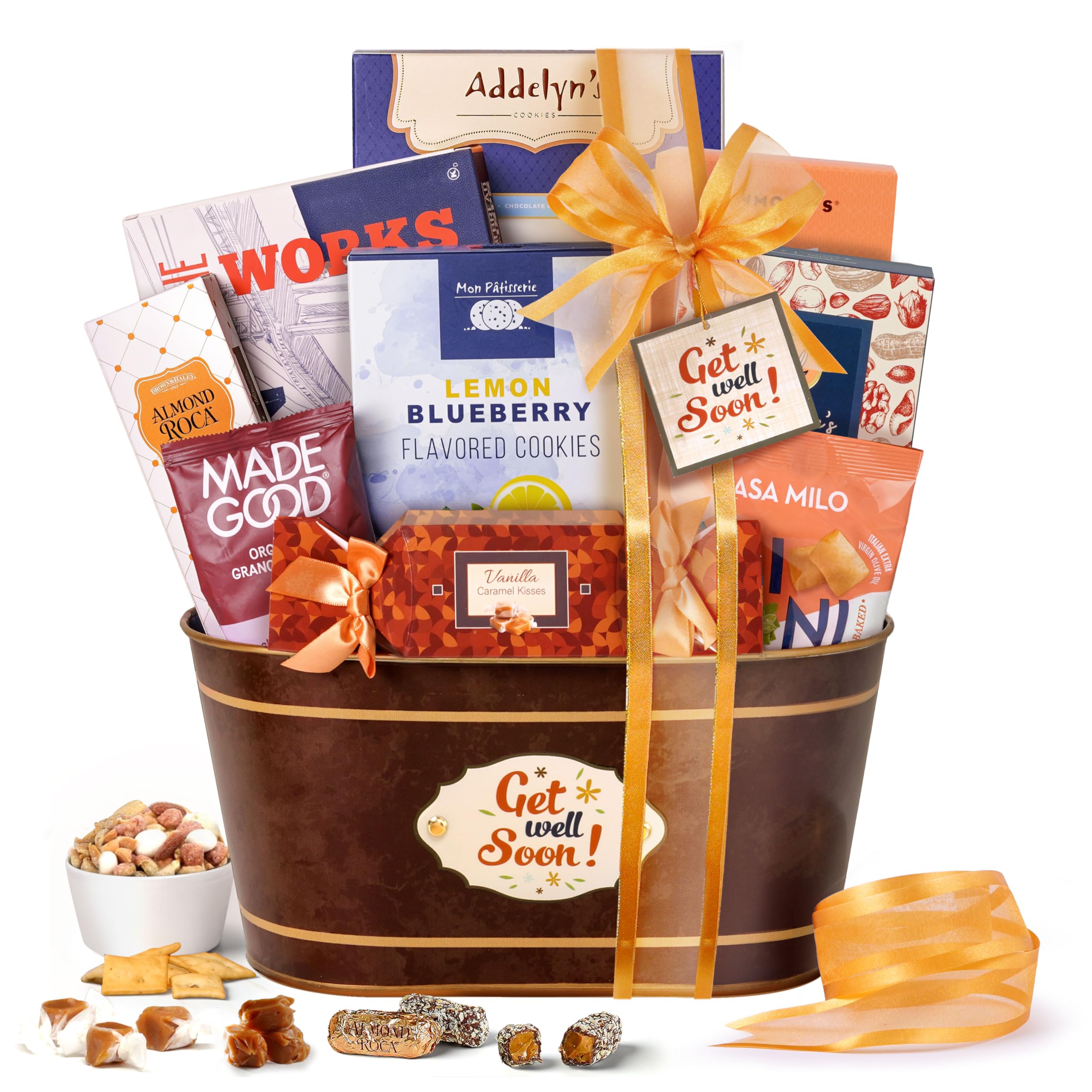 Amazon.com: Broadway Basketeers Get Well Soon Care Package Gift