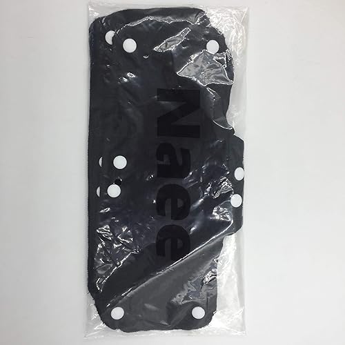 Miniatura 7 de Banda para el sudor negra para casco de terciopelo lavable, forro de algodón de rizo NAEE a presión (3)