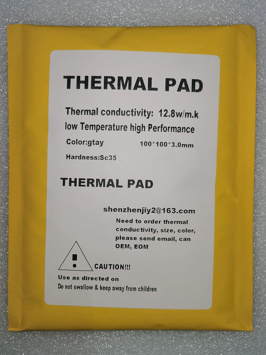 Thermal pad Thermal Conductive Silicone Gap pad Grease Paste for