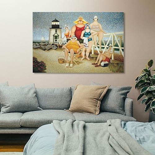 Miniatura 7 de THAELY Lowell Herrero - Póster artístico, para vacaciones en la playa, impresionismo, lienzo para decoración de pared, pósteres e impresiones