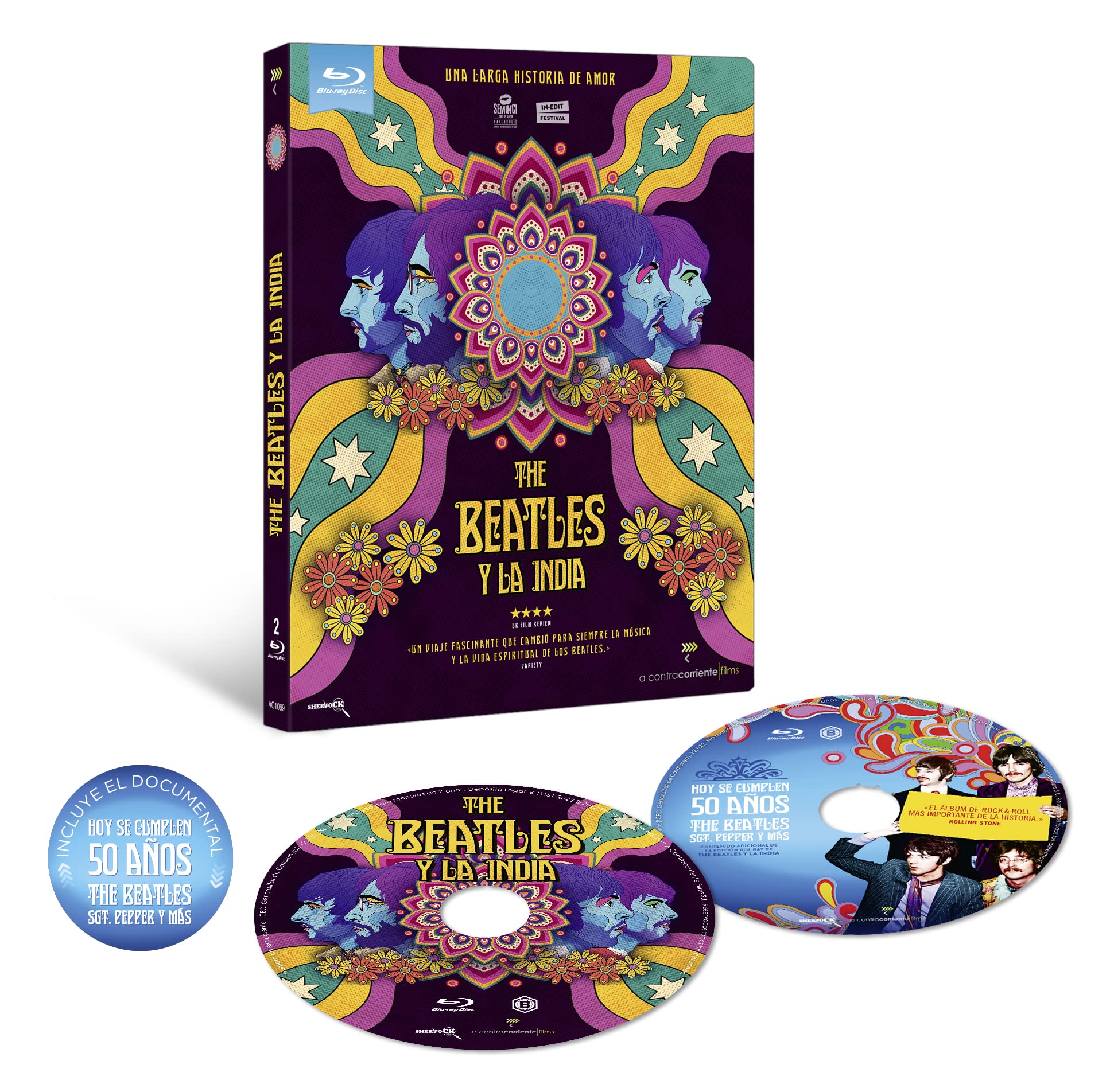The Beatles y la India - Documental Musical - DVD