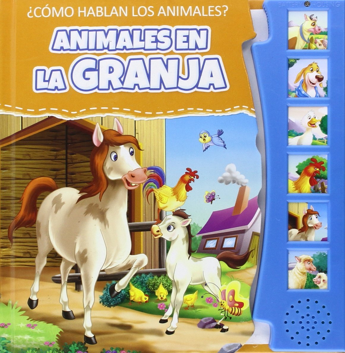 ANIMALES EN LA GRANJA (LIBROS CON SONIDO)