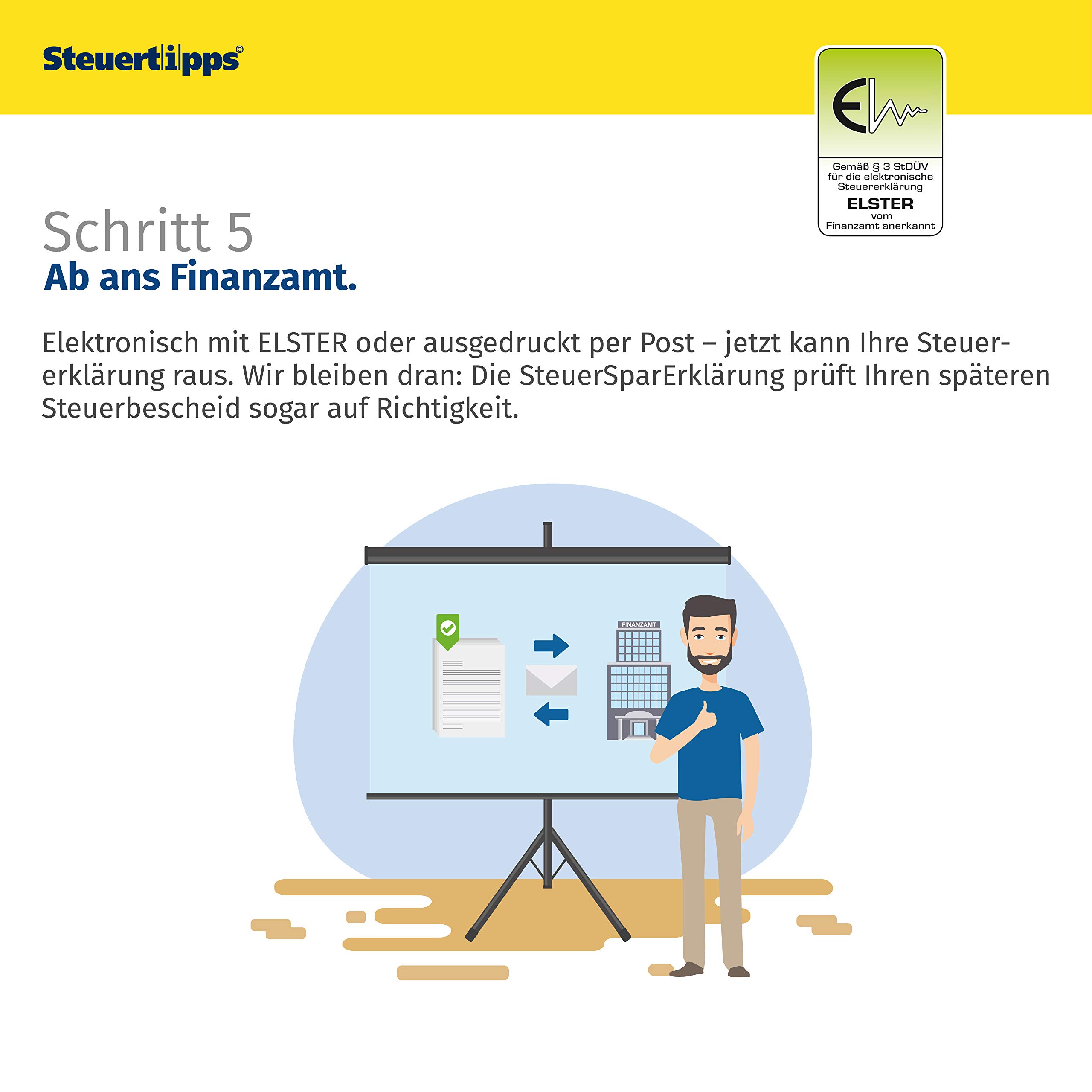 SteuerSparErklärung für Selbstständige 2020, Schritt-für-Schritt Steuersoftware für die Steuererklärung 2019, Aktivierungscode per Mail für Mac: OS X (ab 10.12 Sierra)