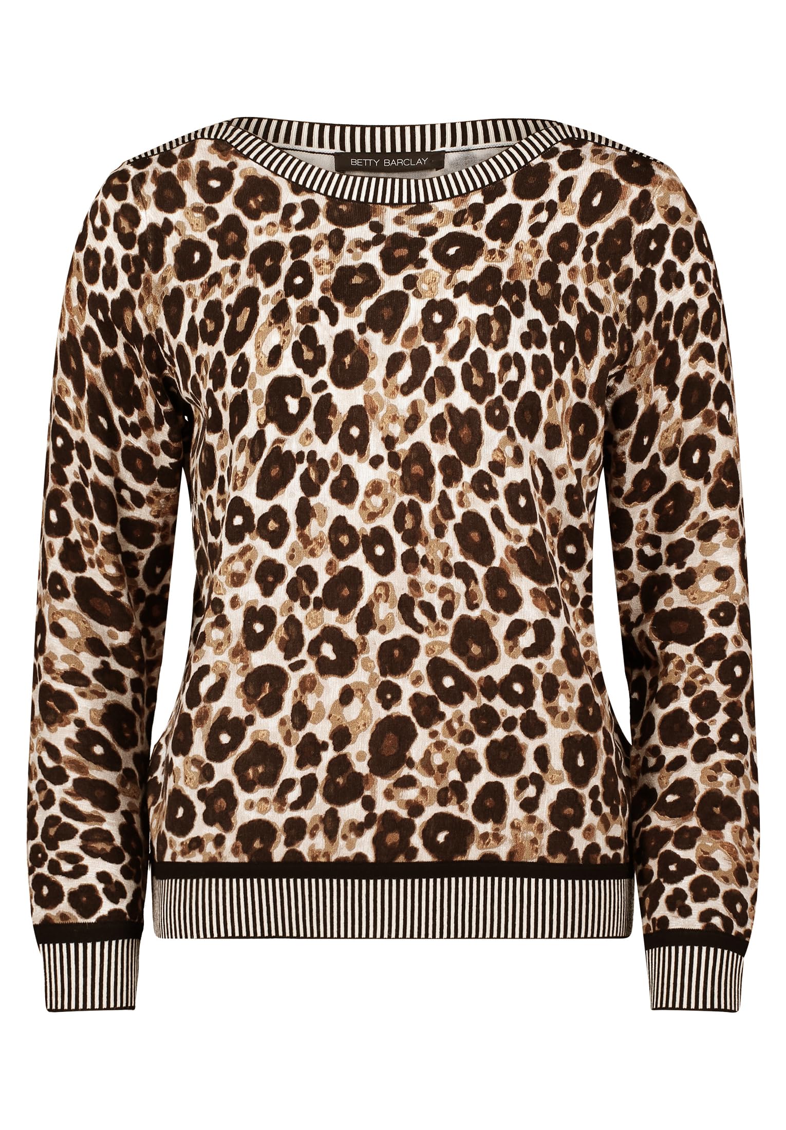 Betty Barclay Damen Strickpullover mit Animalprint