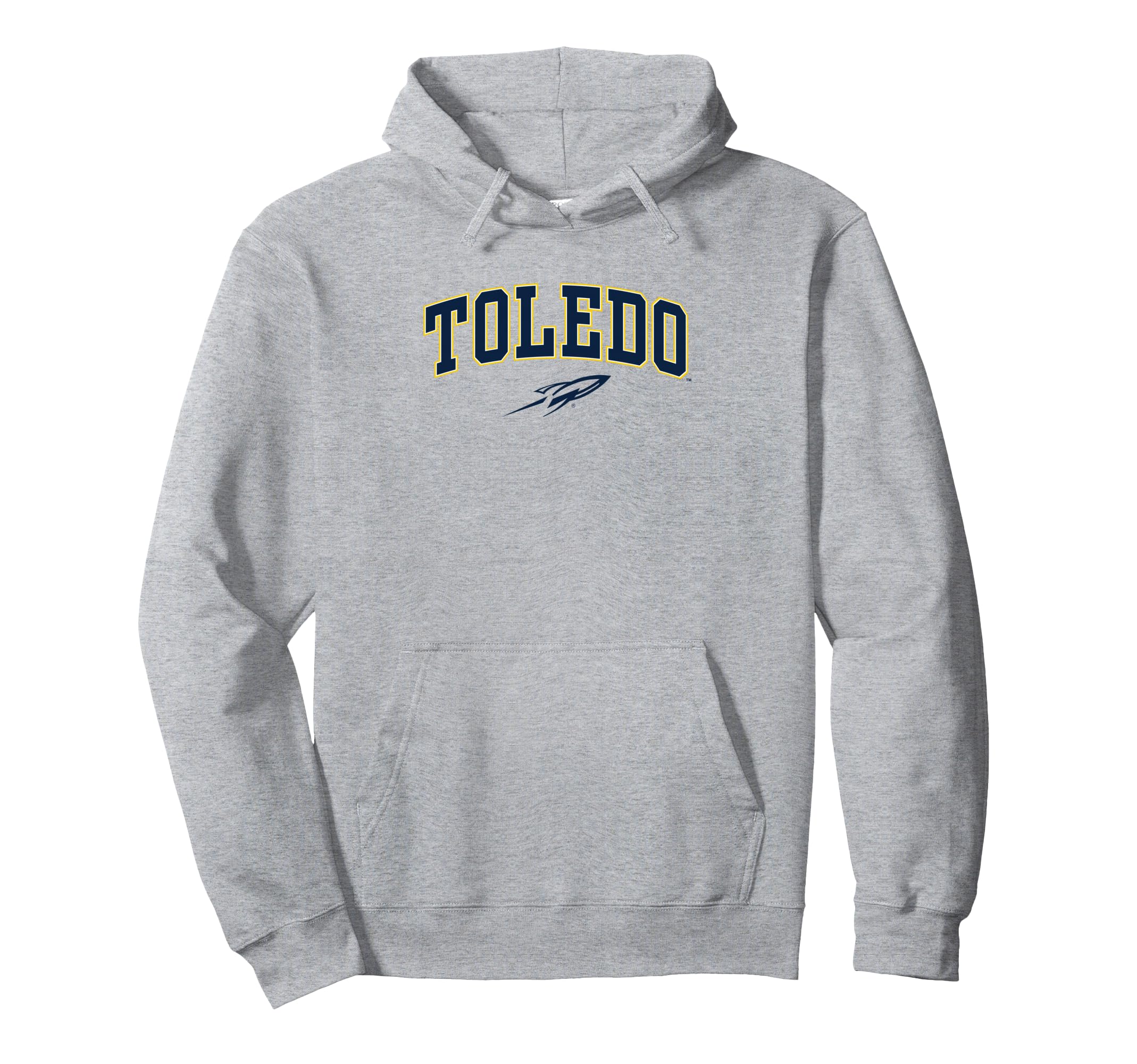 Toledo Rockets Arch Over Logo Officially Licensed Pullover Hoodie