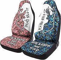Vista 14 de Horror Nightmare Skellington - 2 fundas de asiento delantero para automóvil, camión, SUV, regalos de Navidad, funda de asiento de cubo duradera, 03.