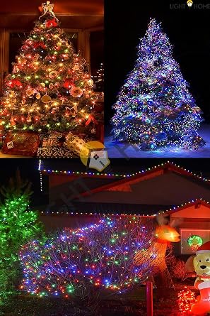 80 LED 10 Metre Pilli Renkli Işık Zinciri Bahçe Balkon Teras Süs Aydınlatma, Dekoratif Peri Led, Parti Düğün Noel Oda Dekoru, Enerji Tasarruflu [Enerji Sınıfı A]