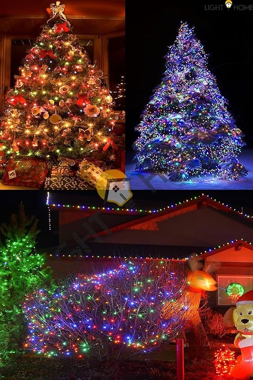 80 LED 10 Metre Pilli Renkli Işık Zinciri Bahçe Balkon Teras Süs Aydınlatma, Dekoratif Peri Led, Parti Düğün Noel Oda Dekoru, Enerji Tasarruflu [Enerji Sınıfı A]