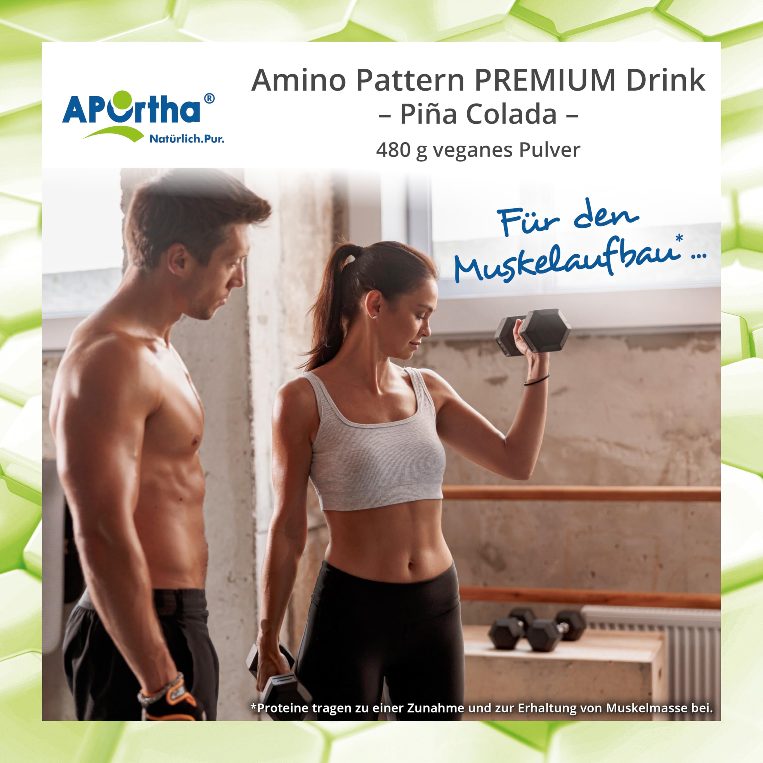 APOrtha® Multi essential Amino Pattern I 480 g Pina Colada Drink mit 8 essentiellen Aminosäuren nach Prof. Dr. Lucà- Moretti für optimierte Eiweißversorgung I Aminosäuren komplex hochdosiert EAA