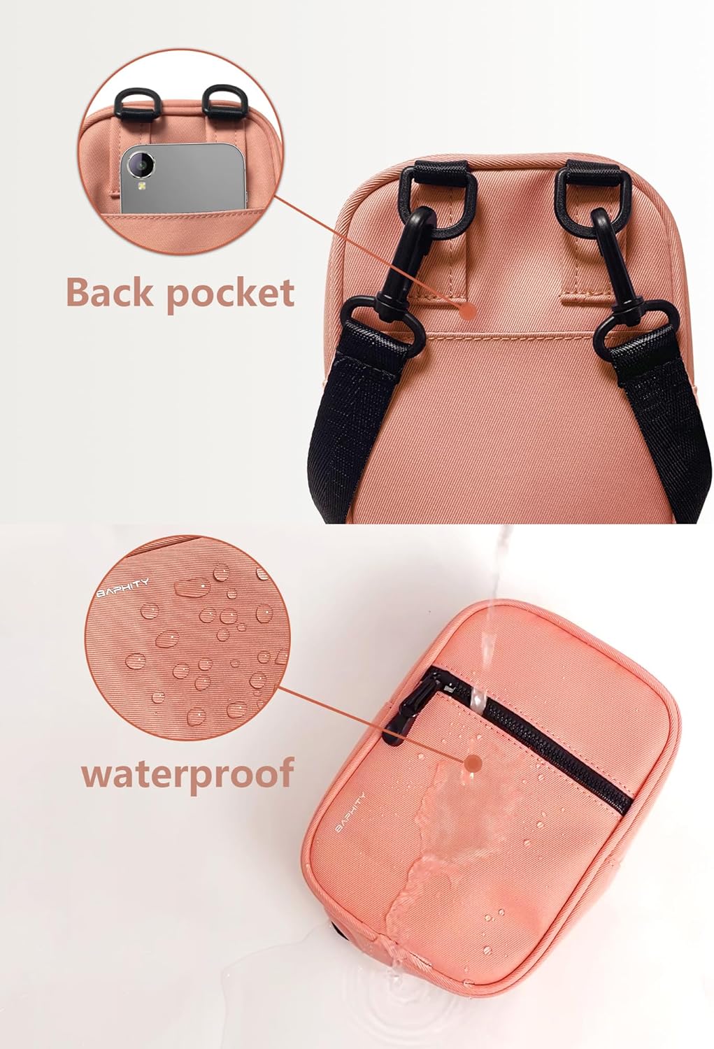 BAPHITY Crossbody Bag Sling Purses for Women Trendy - Image 5