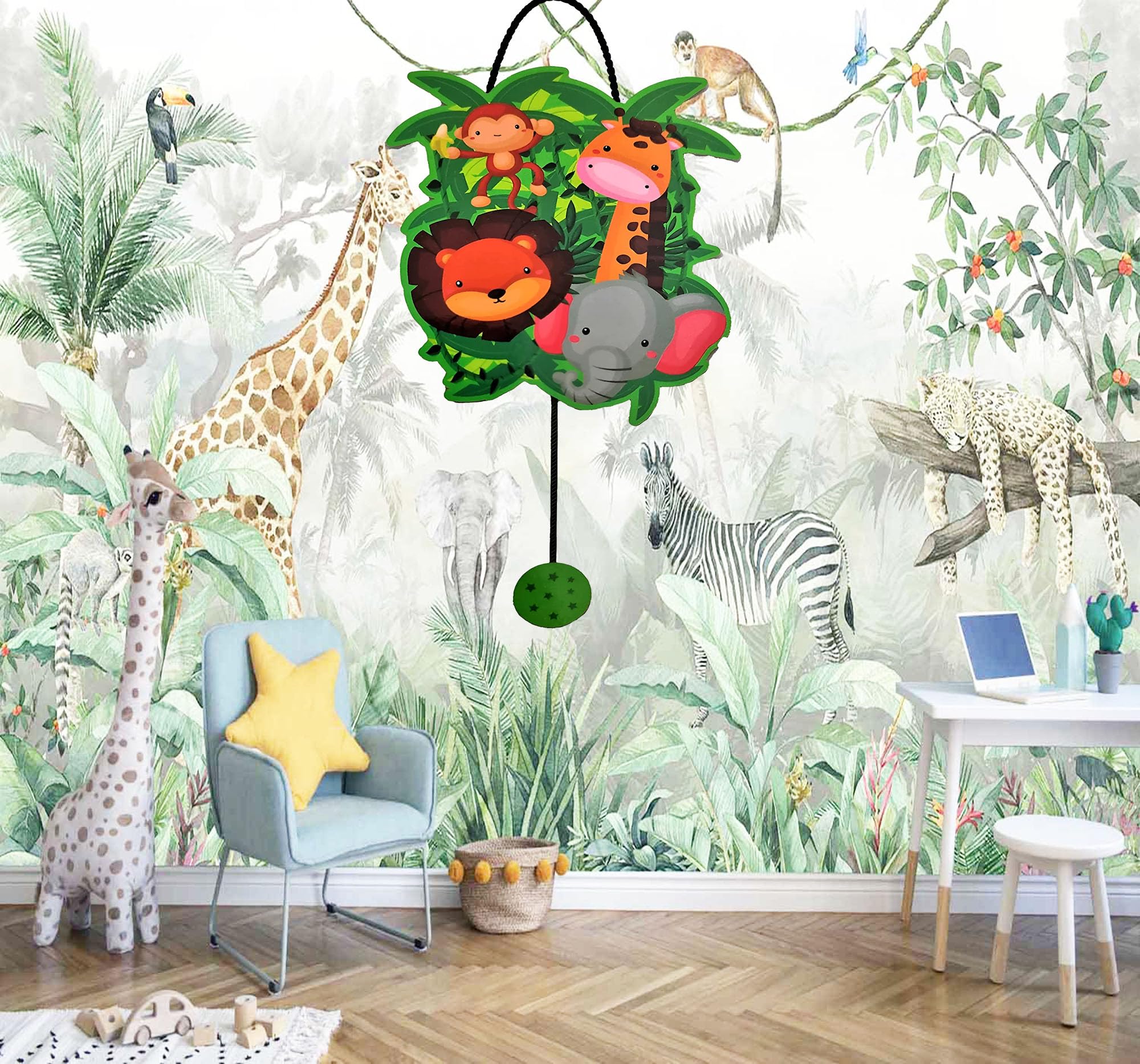Funcart Jungle Animal Theme Khoi Bag, Kids Party Favors for Kids Goodie Bags Stuffer Birthday toy Party Favors bag-picture-11