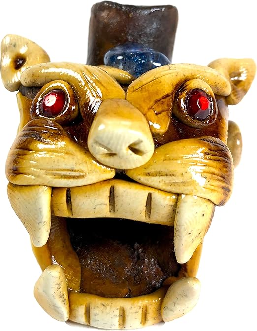 ELTRICOLOR Jaguar Aztec Death Whistle Loud Silbato Muerte