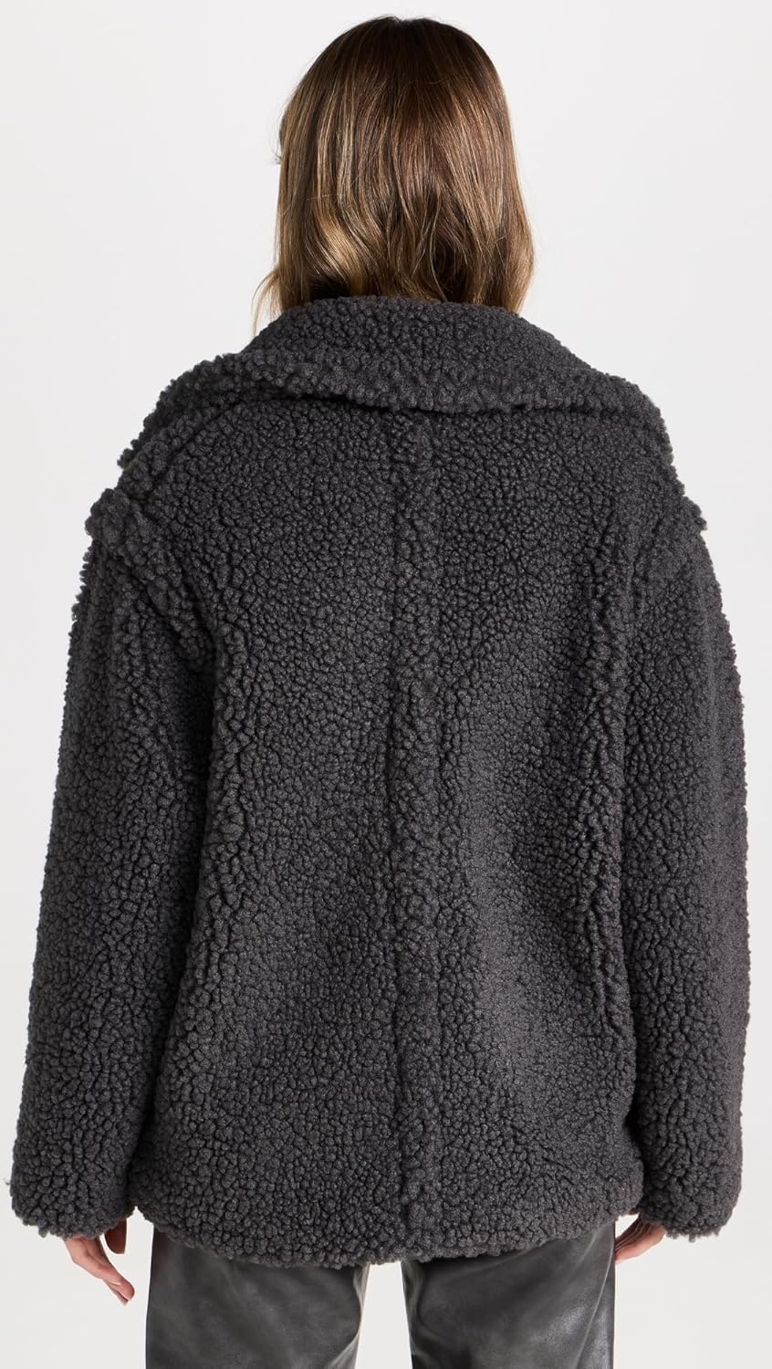UGG Women's Gertrude Short Teddy Coat - Image 3