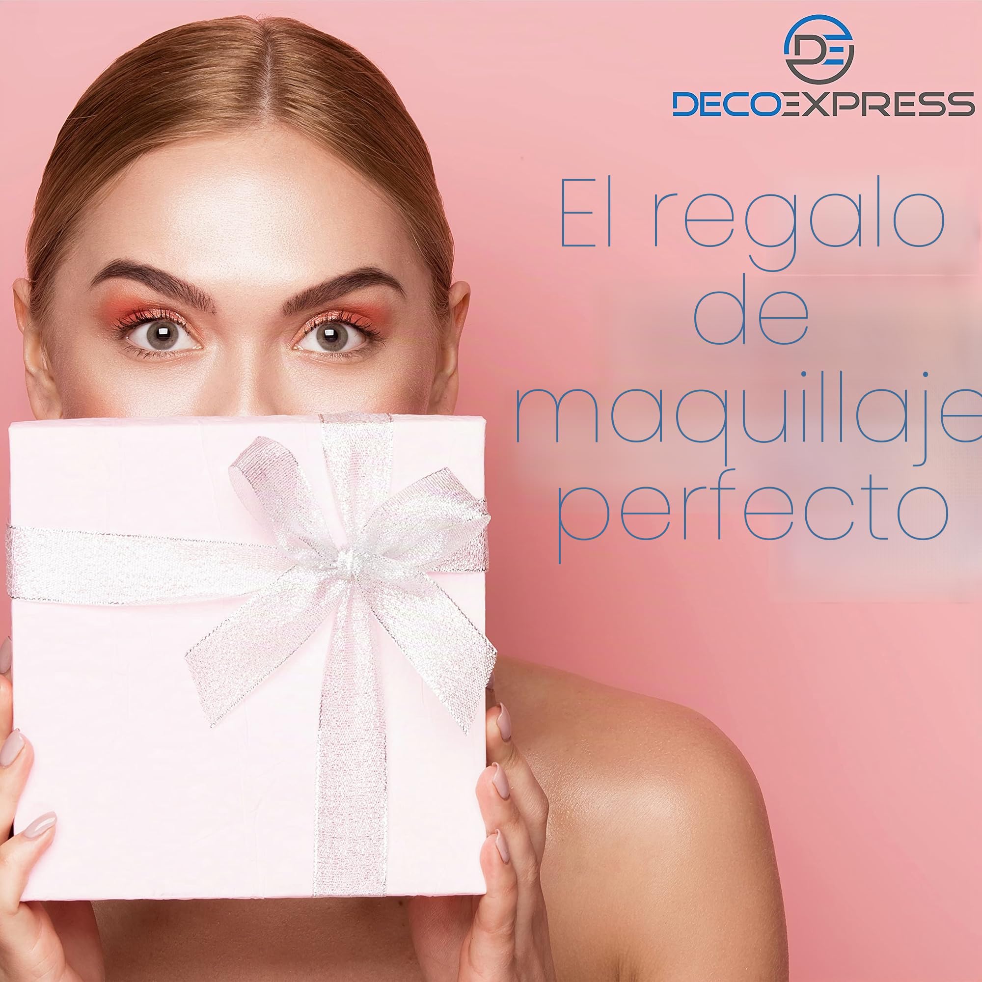 DECO EXPRESS Organizador de Maquillaje Cajones Caja Cosméticos Transparente (Large)