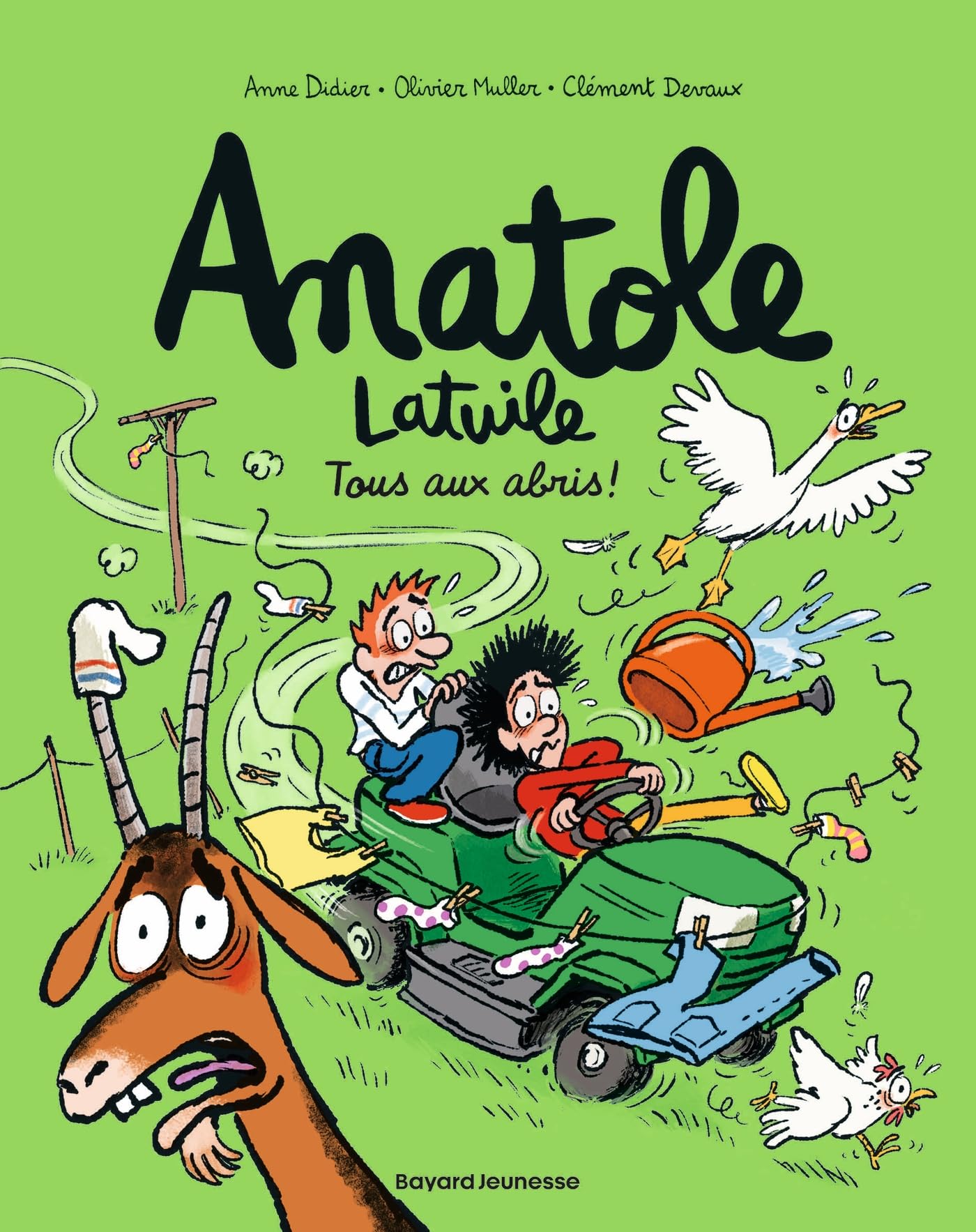 Anatole Latuile, Tome 19 Tous aux abris ! - Clément Devaux - Bd Kids - broché - Bande dessinée jeunesse