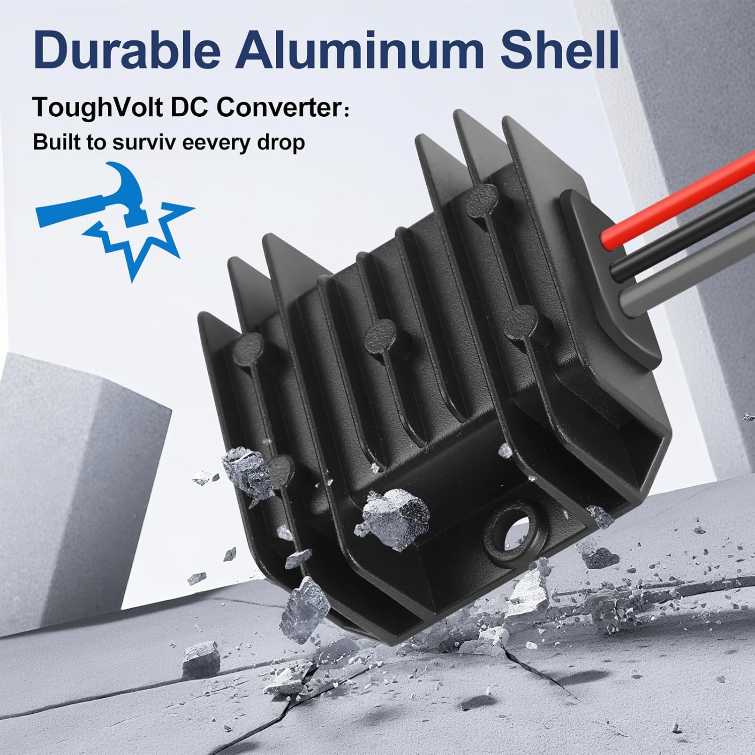 Starlink Mini Power Supply Starlink Mini 12V Adapter 12V/24V to 30V 3.5A, Waterproof DC Step Up Converter with Female Plug 9-28V Input for RV/Off-Grid/Marine, Starlink Mini Accessories - Image 6