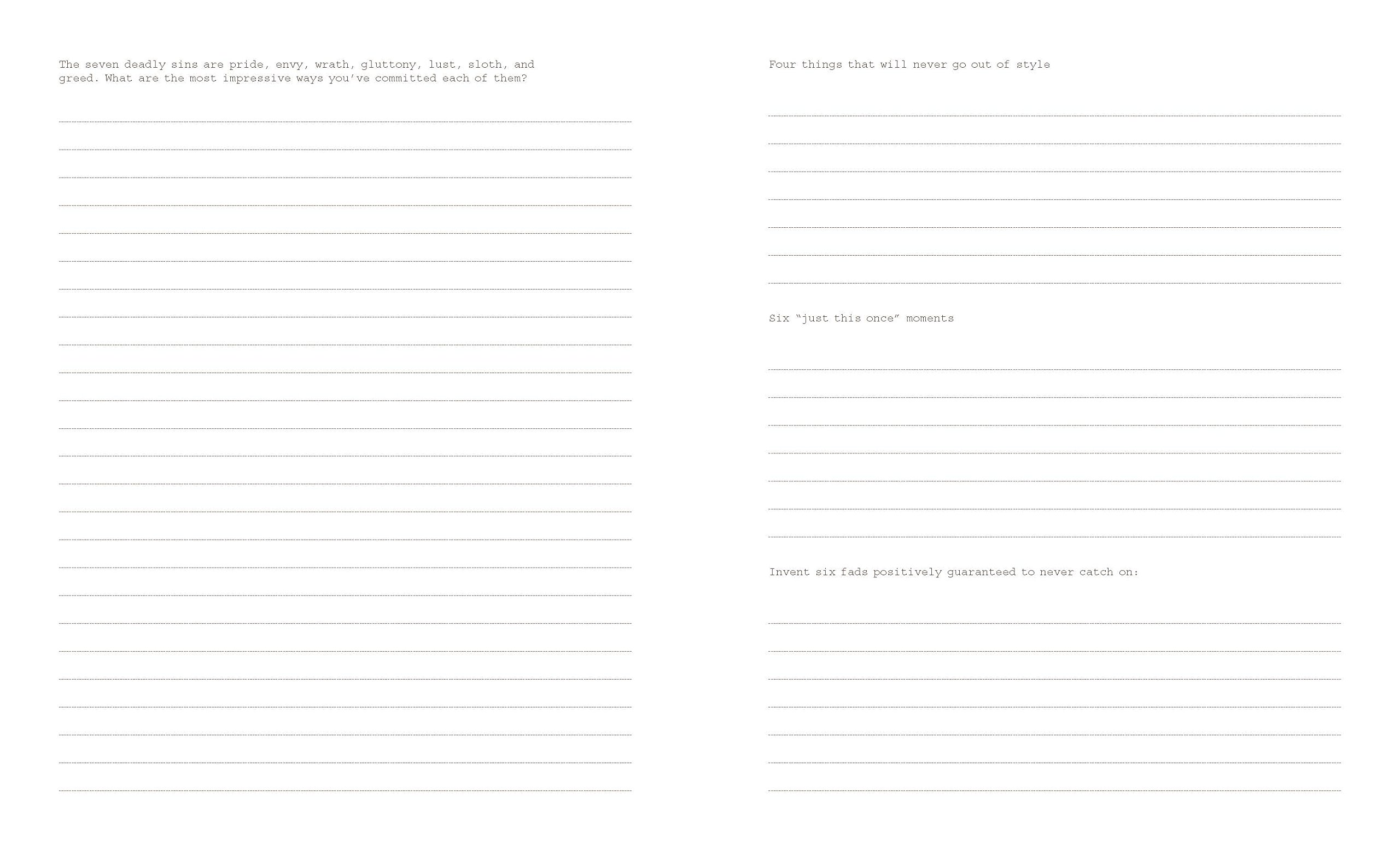 642 Lists to Write: (Creative Writing Prompts for Adults, Guided Journal Gift for Writers) (642 Things) - Image 2