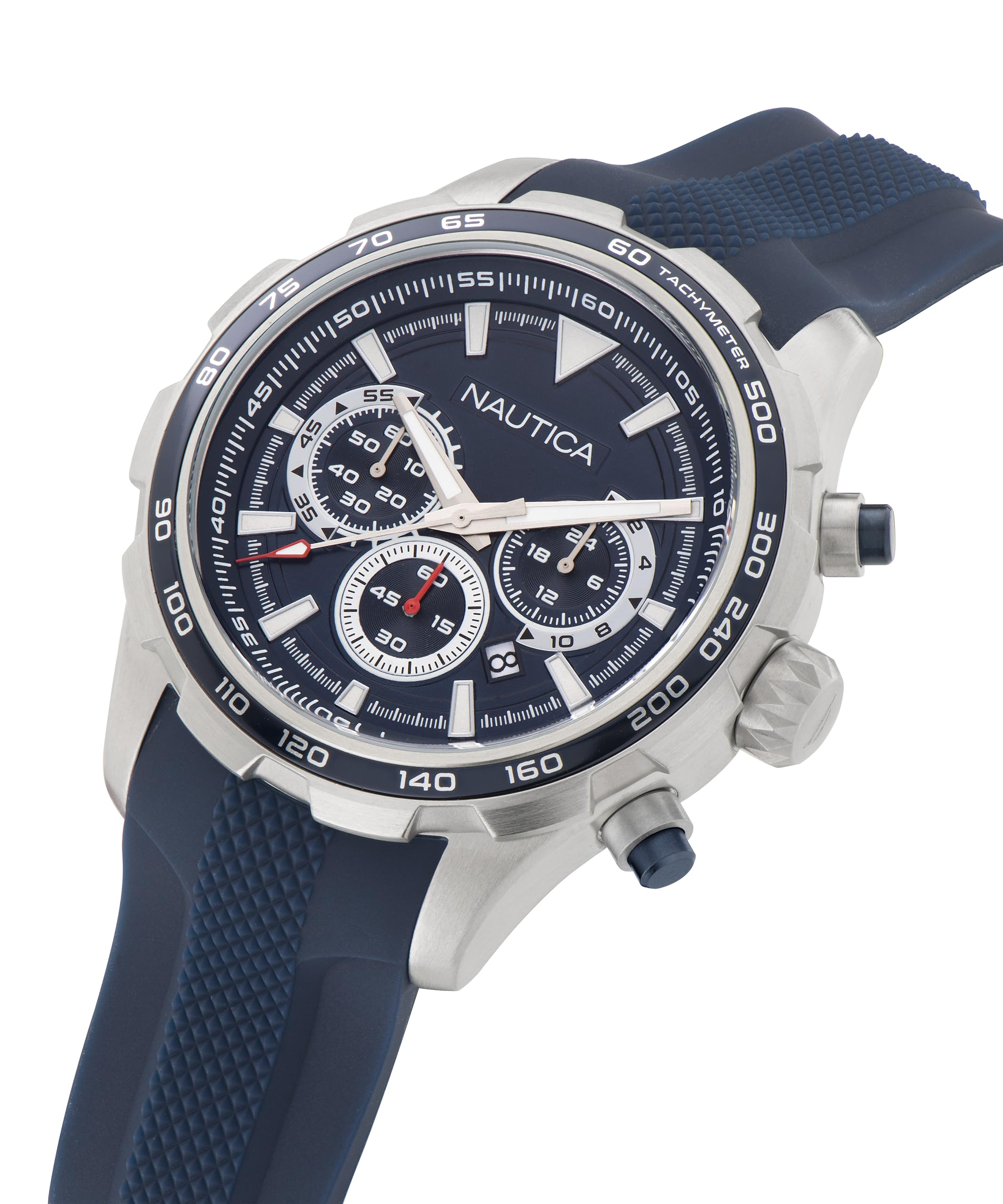 Nautica Reloj cronógrafo NST de 46 mm para hombre