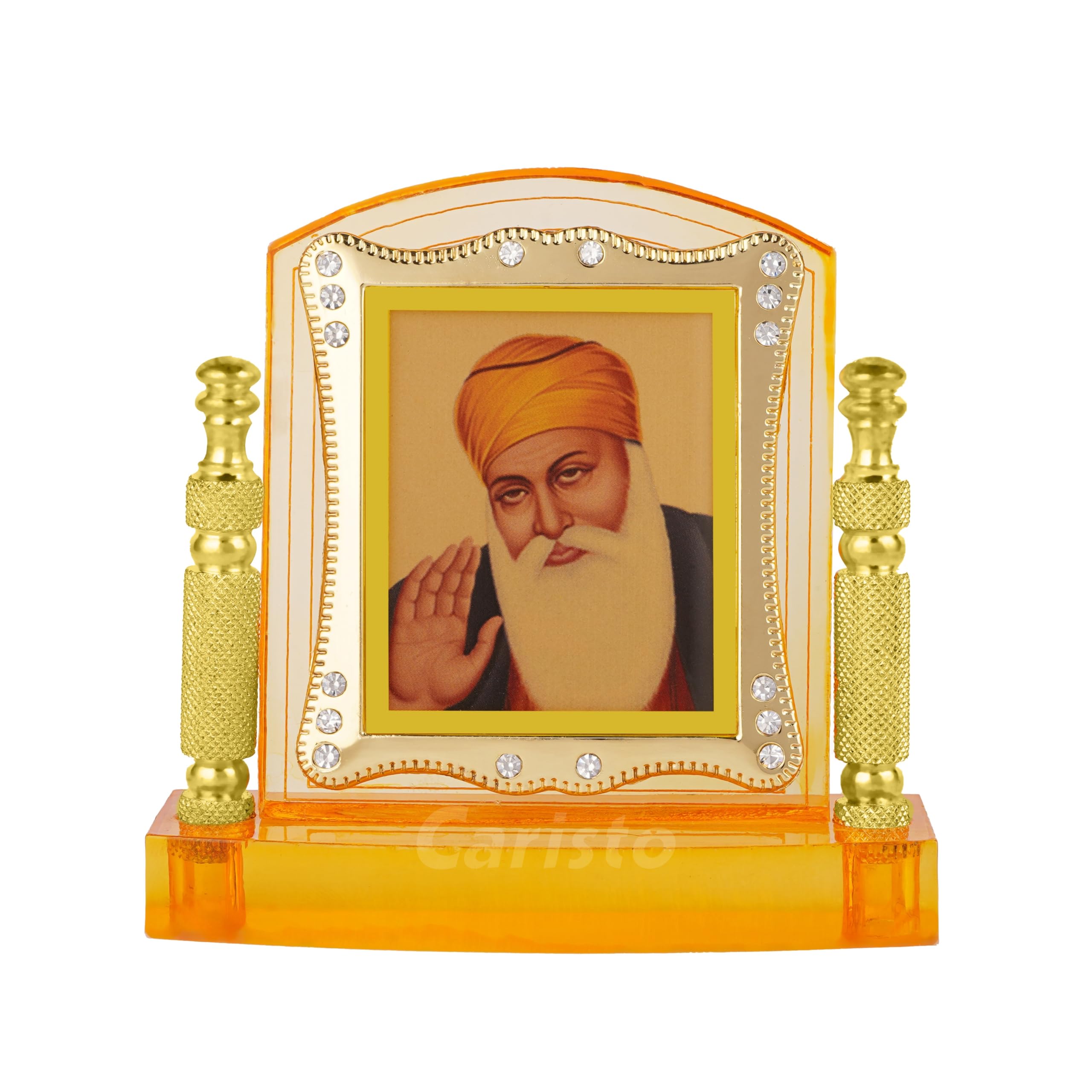 Sikh Guru Photo Frame - Car Dashboard Decor -12