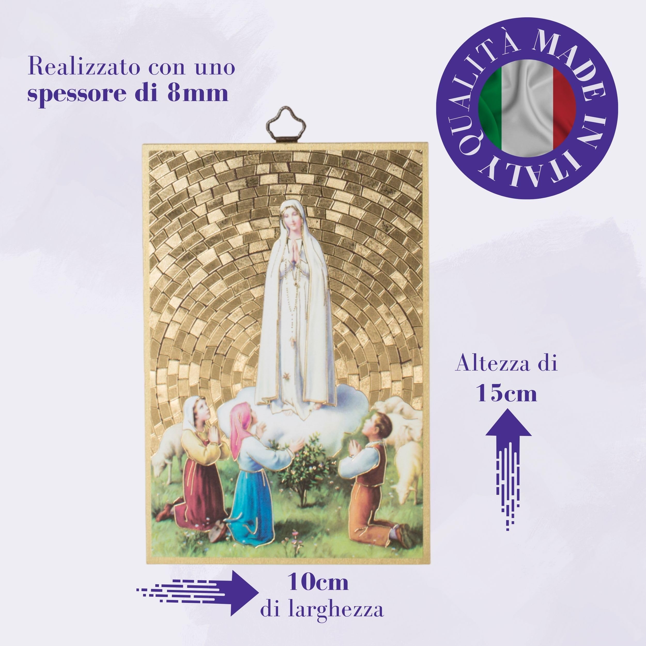 FRATELLI BONELLA - Madonna di Fatima e Preghiera Dedicata in
