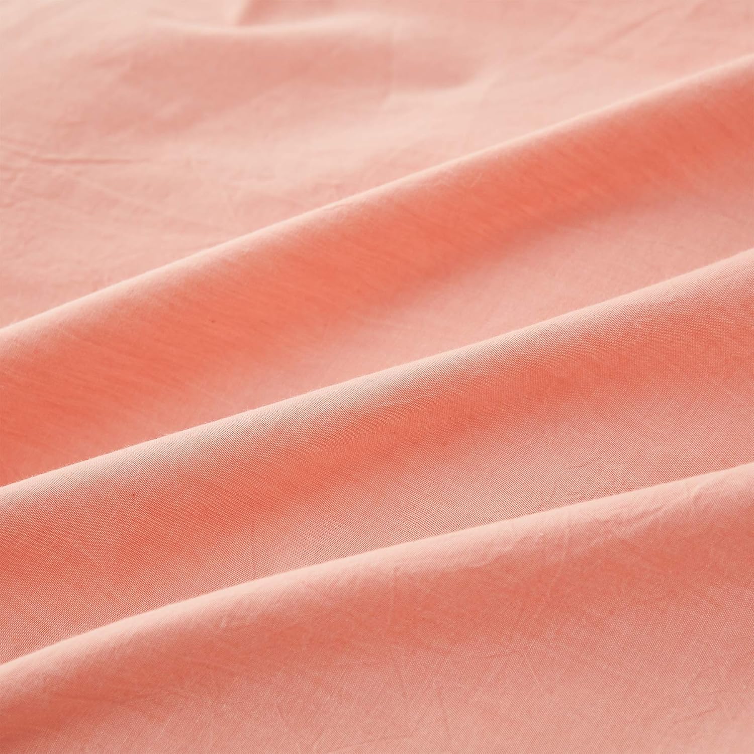 Softta Pink Patchwork Bowknot Bedding Set Twin XL Size 3Pcs Duvet Cover Set Girls Ruffle Chic 100% Washed Cotton Solid Color Bedding Collection Pink