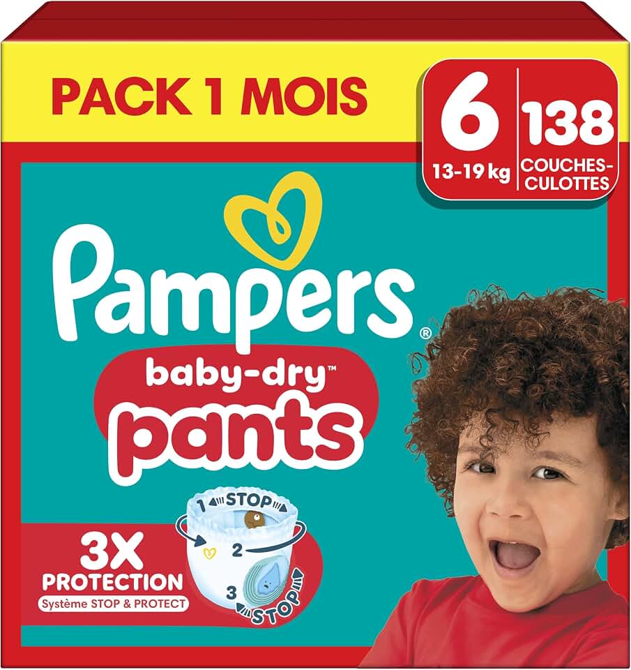 Pampers Baby-Dry Pants Taille 6