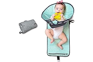SnoofyBee: All-in-One Portable Changing Pad, Play Mat, and Toy Barrier - The...