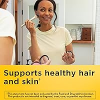 Vista 2 de Nature Made - Biotina una por día (vitamina B7) 1000 mcg. Cápsulas de gel, 120